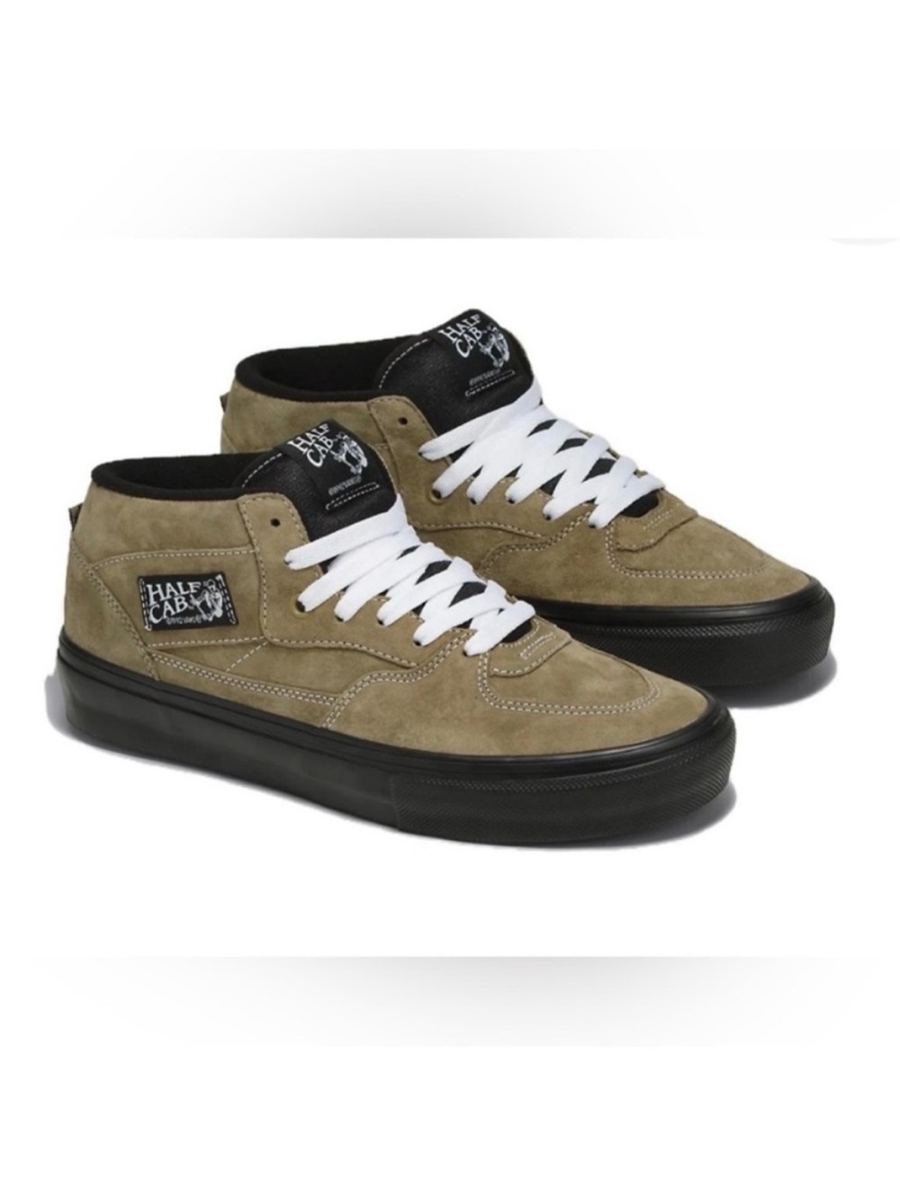 Vans Skate Half Cab 'Olive
Black' Women 8.5US